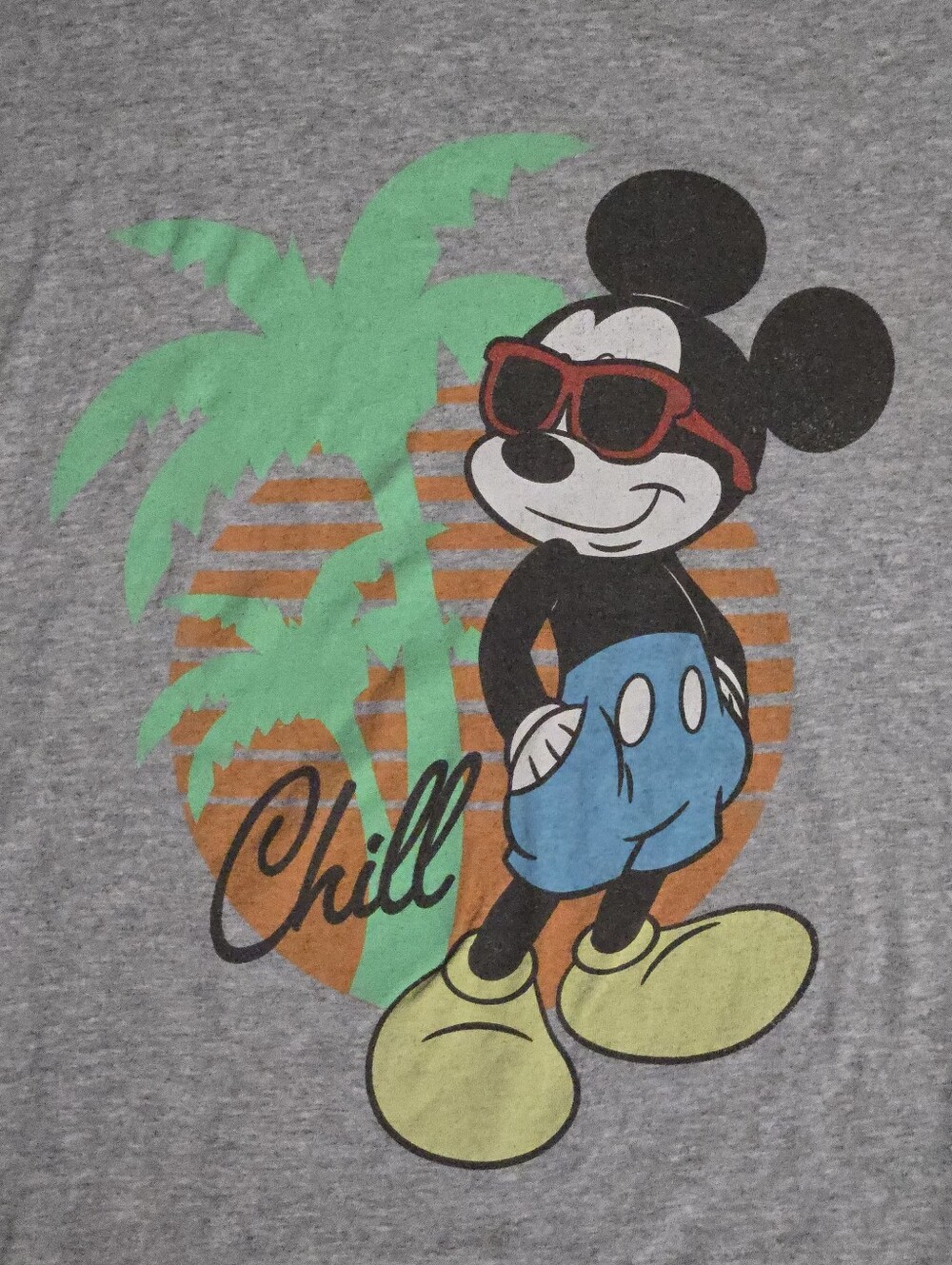 Disney Chill Mickey Summer T Shirt - Size M